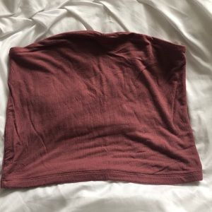 Plum AE Ribbed Tube Top